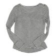 Top Ls By Loft In Black & White, Size:S Cheap