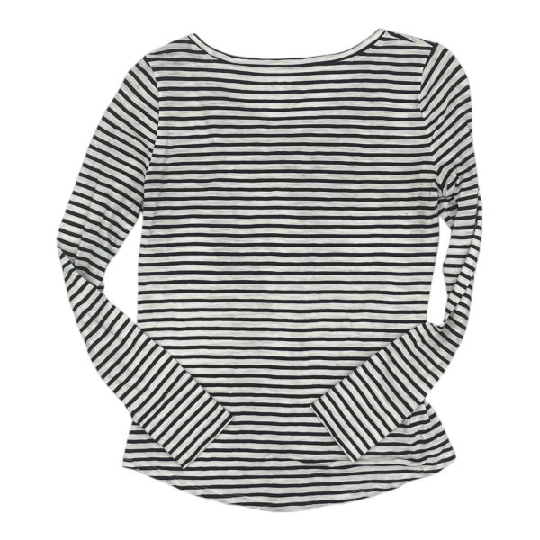 Top Ls By Loft In Black & White, Size:S Cheap