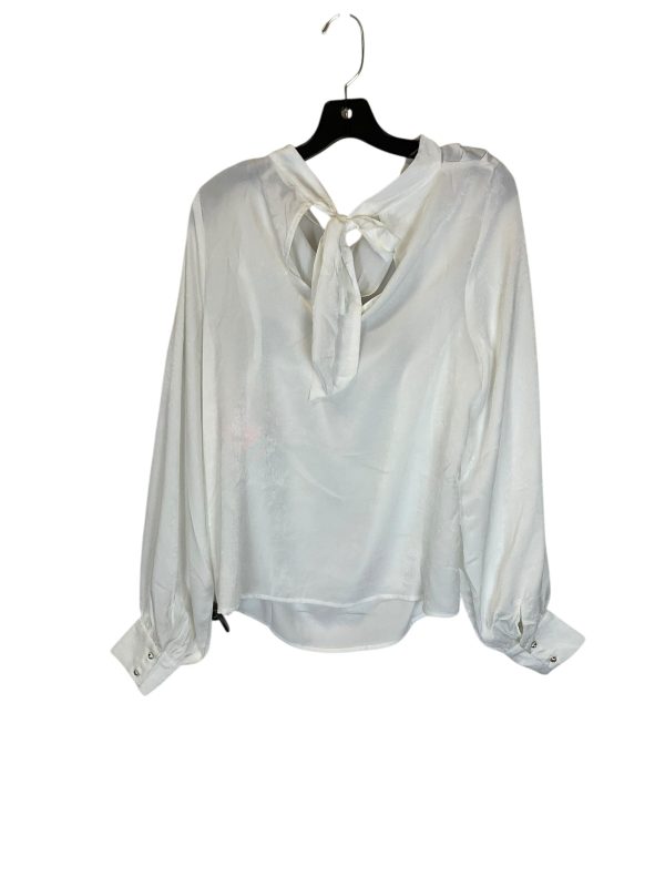 Top Long Sleeve By Cmb In White, Size: S Hot on Sale