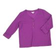 Top Ls By J. Jill In Purple, Size:M Fashion