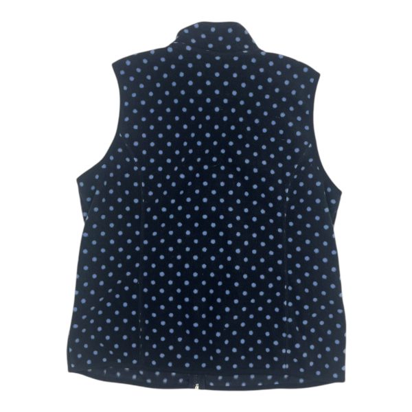 Vest Fleece By Karen Scott In Polkadot Pattern, Size:L on Sale