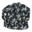 Blouse Ls By H&M In Navy, Size:M Online