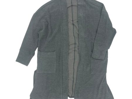 Cardigan By Amaryllis In Grey, Size:1X Supply