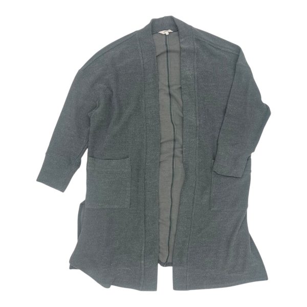 Cardigan By Amaryllis In Grey, Size:1X Supply