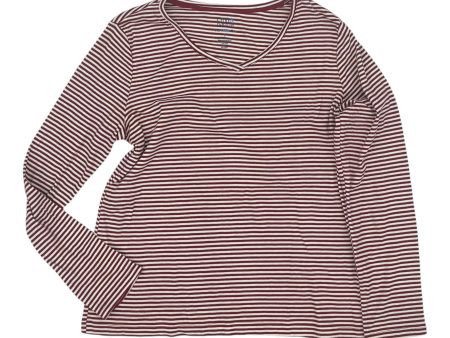 Top Ls By Croft And Barrow In Red & White, Size:L Supply