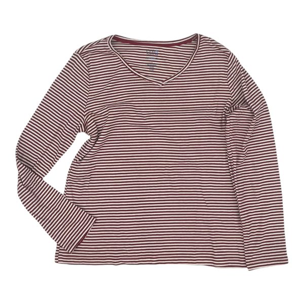 Top Ls By Croft And Barrow In Red & White, Size:L Supply