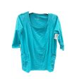 Top Long Sleeve Basic By Pure Jill In Blue, Size: Xs Hot on Sale