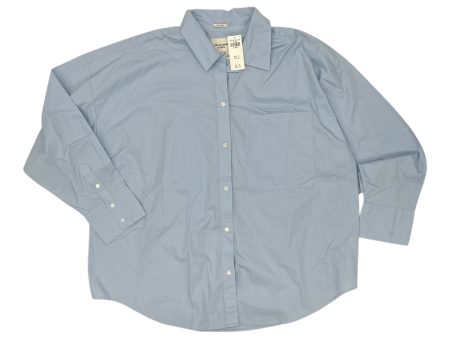 Top Ls By Abercrombie And Fitch In Blue, Size:Xl Cheap