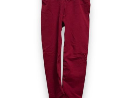 Athletic Leggings By Fabletics In Red, Size: L Sale