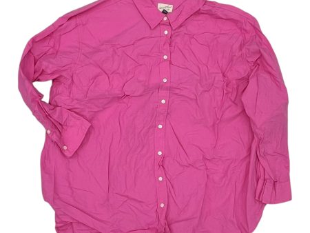 Top Ls By Universal Thread In Pink, Size:3X Sale