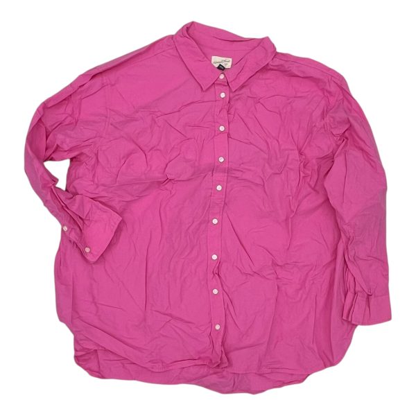 Top Ls By Universal Thread In Pink, Size:3X Sale