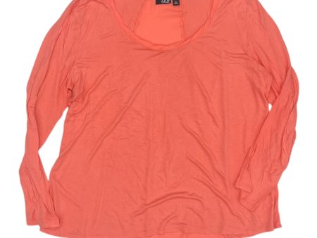 Blouse Ls By Ana In Coral, Size:Xl Fashion