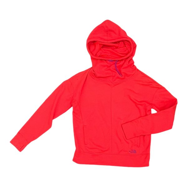 Athletic Sweatshirt Hoodie By The North Face In Pink, Size:L Hot on Sale