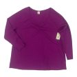 Top Ls By Terra & Sky In Purple, Size:2X For Sale