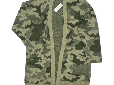 Cardigan By American Eagle In Camouflage Print, Size:S Online Sale