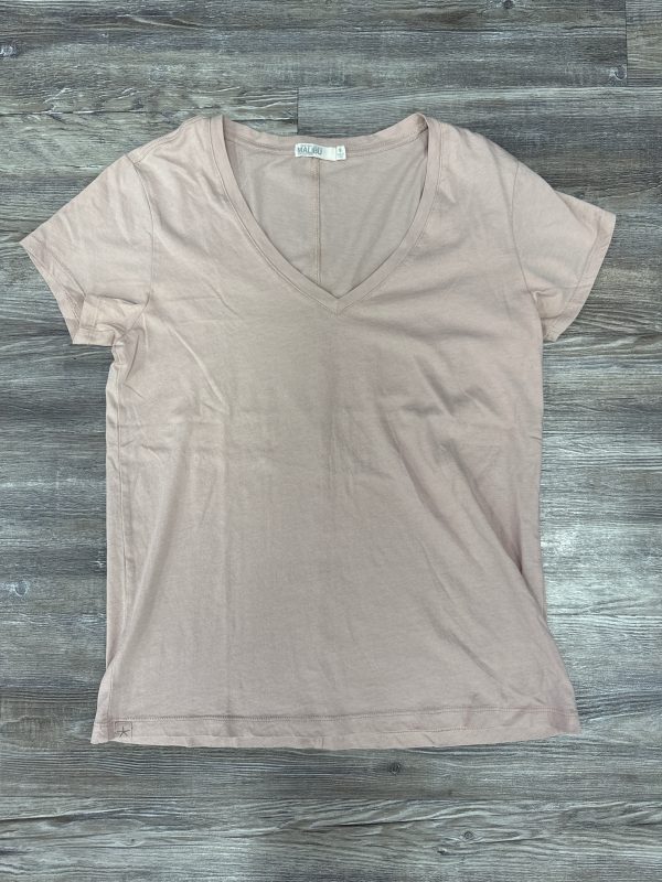 Top Short Sleeve By Barefoot Dreams In Pink, Size: S Online now