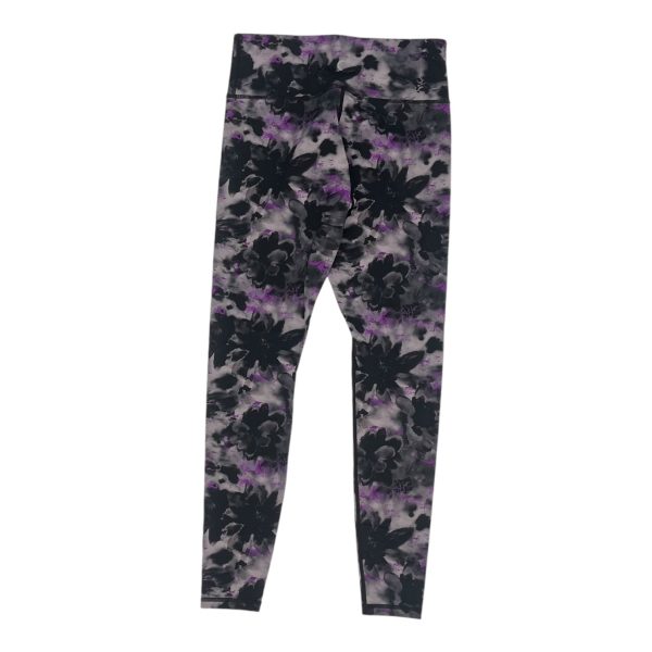 Athletic Leggings By Zyia In Black & Purple, Size:S on Sale