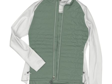 Athletic Jacket By Clothes Mentor In Green, Size:S Fashion