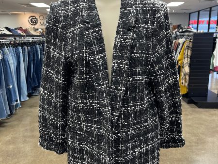 Blazer By Nanette By Nanette Lepore In Black & White, Size: L For Discount