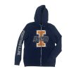 Athletic Sweatshirt Hoodie By Clothes Mentor In Navy, Size:L For Sale