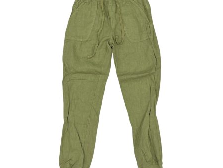 GREEN PANTS JOGGERS by C AND C Size:S For Cheap