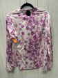 Blouse Luxury Designer By St. John In Floral Print, Size: 12 Online Sale