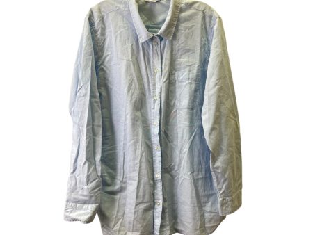 Top Ls By Old Navy In Blue, Size:1X on Sale