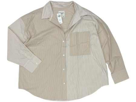 Top Ls By Abercrombie And Fitch In Beige, Size:Xl Supply