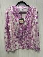 Blouse Luxury Designer By St. John In Floral Print, Size: 12 Online Sale