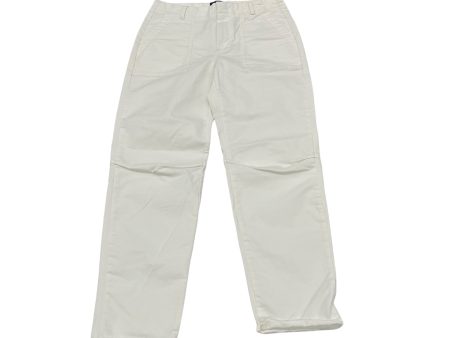 CREAM PANTS CHINOS & KHAKIS by BANANA REPUBLIC Size:4 Hot on Sale