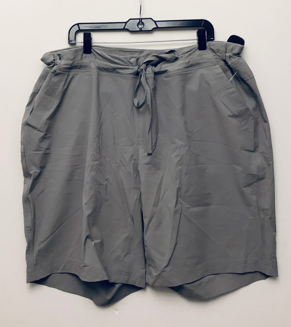 Athletic Shorts By Duluth Trading In Grey, Size: 22 Cheap