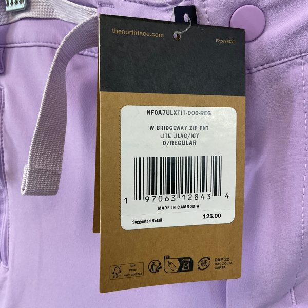 Athletic Pants By The North Face In Purple, Size: Xs Online now